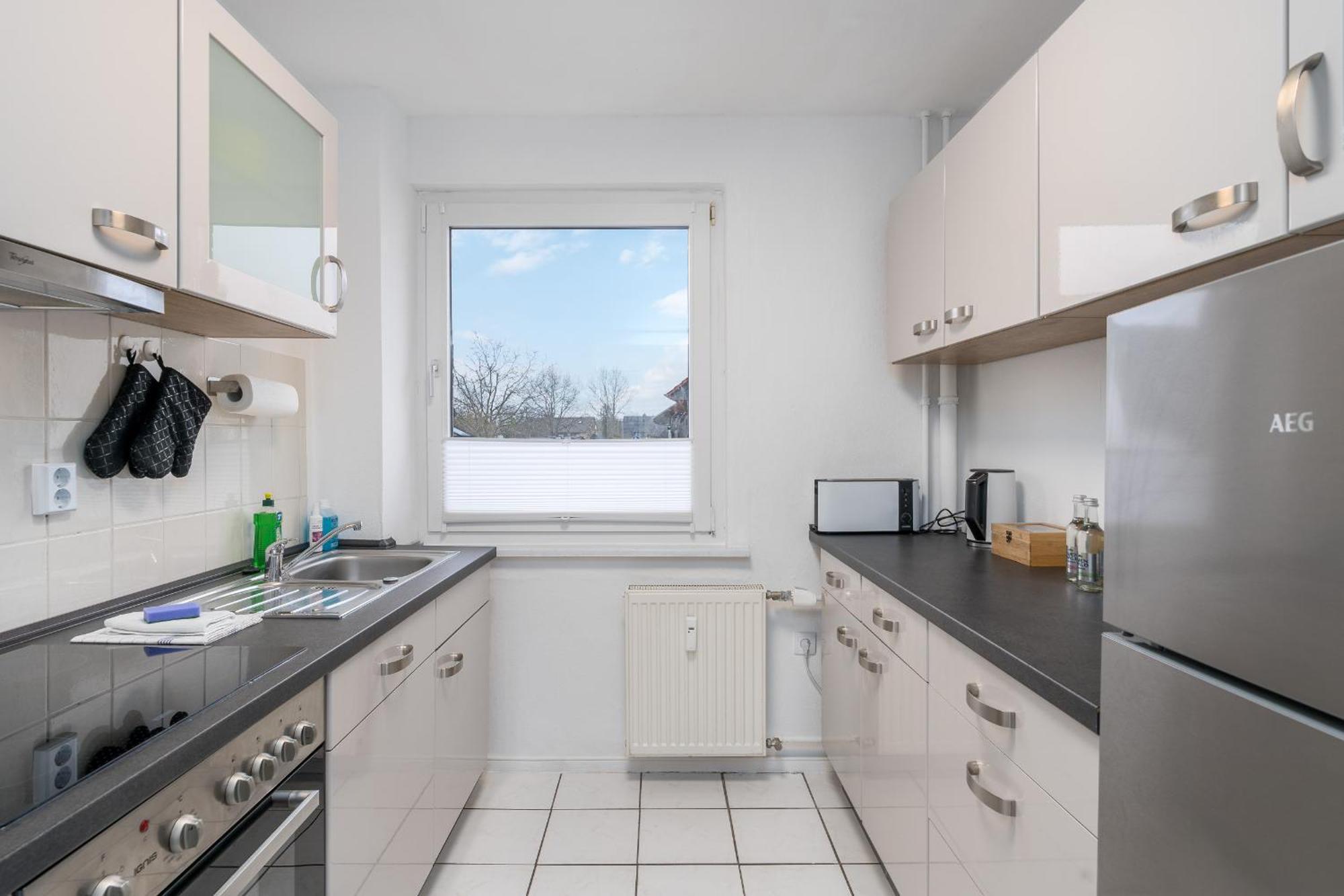 Immo-Vision - Natur Design Apartments, Parkplatz, Kueche Calberlah Екстер'єр фото