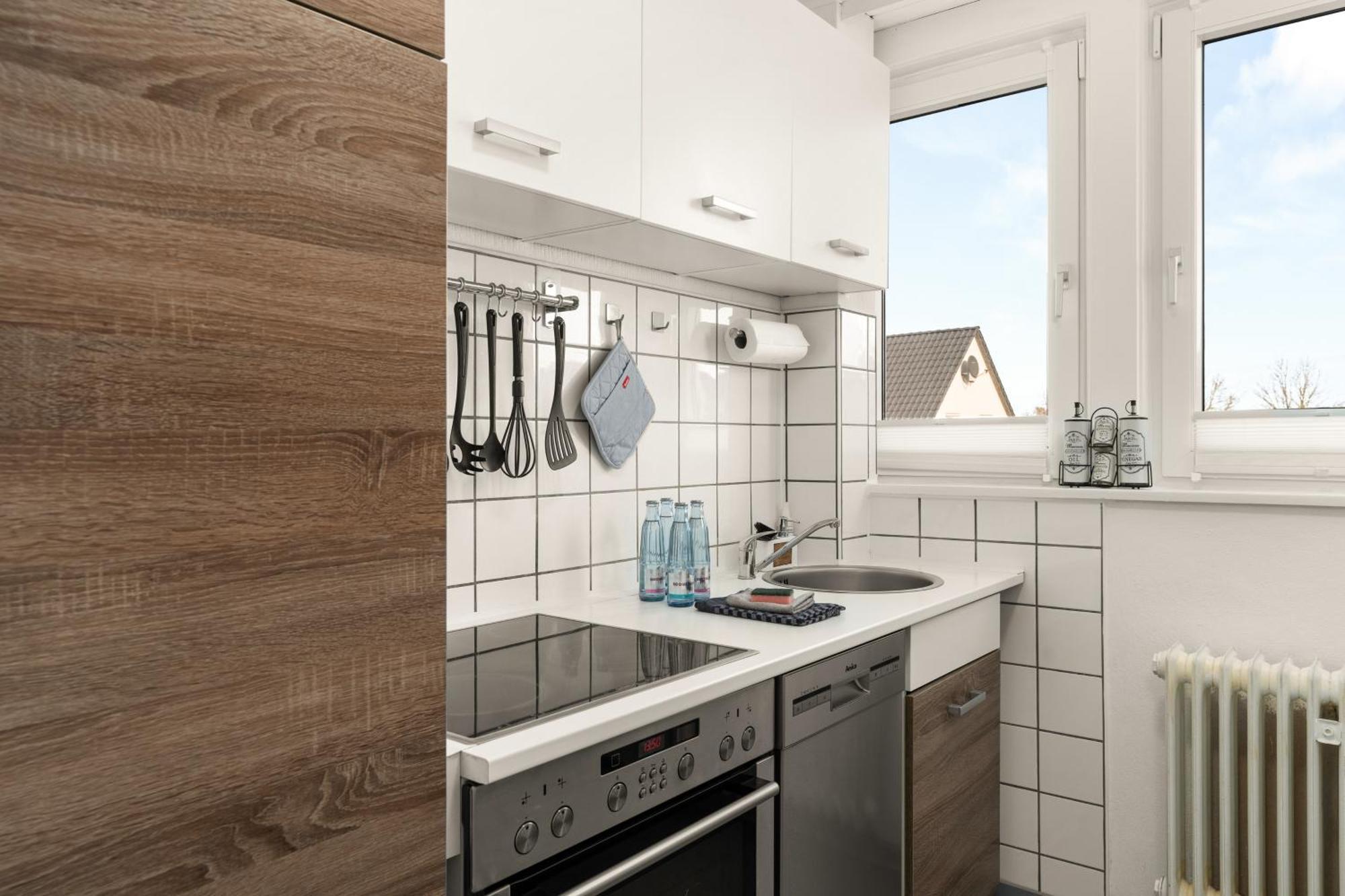 Immo-Vision - Natur Design Apartments, Parkplatz, Kueche Calberlah Екстер'єр фото
